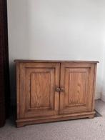 Houten kast met deuren, Huis en Inrichting, Ophalen, Gebruikt, 100 tot 150 cm, Eikenhout