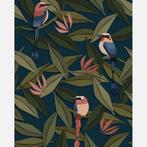 Kinderbehang Vogels Blauw Studio Ditte, Kinderen en Baby's, Ophalen of Verzenden, Nieuw, Wanddecoratie