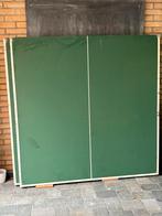 Tafeltennistafel - handmade (gratis), Sport en Fitness, Tafeltennis, Ophalen, Gebruikt, Tafel Outdoor, Inklapbaar