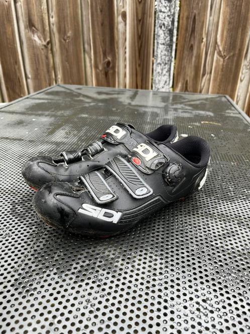 Sidi klikschoenen zwart heren maat 44 mtb bmx, Fietsen en Brommers, Fietsaccessoires | Fietskleding, Zo goed als nieuw, Heren