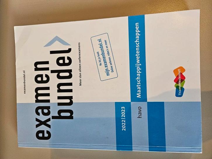 havo Maatschappijwetenschappen 2022/2023, Boeken, Schoolboeken, Zo goed als nieuw, Nederlands, HAVO, Ophalen of Verzenden