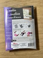 Sizzix Embossing & Stempel Takje, Hobby en Vrije tijd, Kaarten | Zelf maken, Ophalen of Verzenden, Zo goed als nieuw, Overige thema's