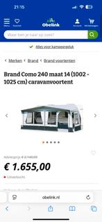 Caravanvoortent Brand Como 240 maat 14 NIEUW!, Ophalen, Nieuw, Brand
