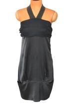 Brunello Cucinelli jurkje, 100% zijde jurk, Mt. S, Overige typen, Zo goed als nieuw, Maat 36 (S), Grijs