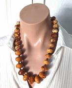 Schitterend vintage collier, amberlook, Verzenden, Zo goed als nieuw