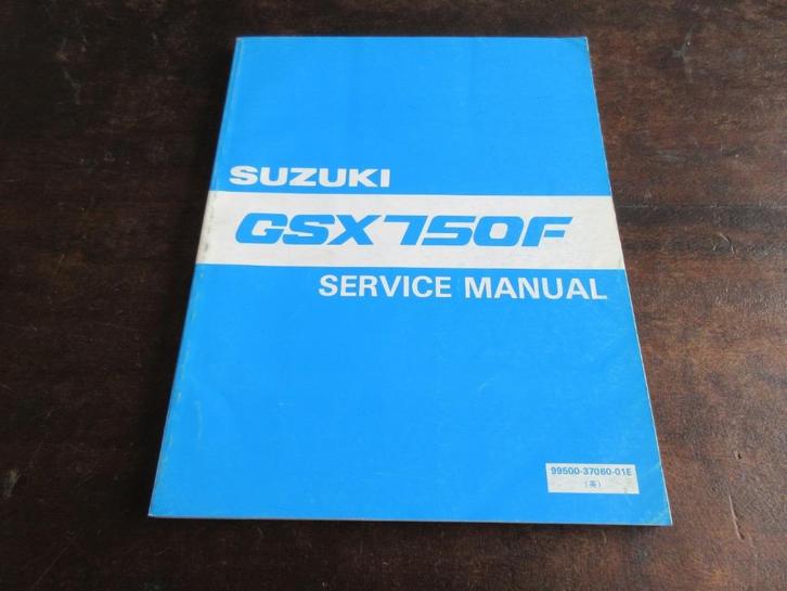 Suzuki GSX750F werkplaatshandboek manual, Motoren, Handleidingen en Instructieboekjes, Suzuki, Ophalen of Verzenden