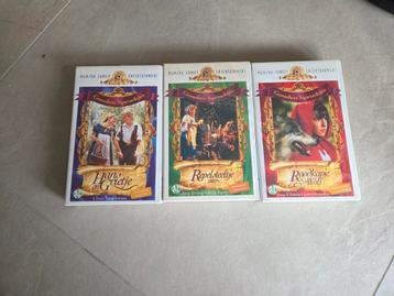 Efteling Gouden Sprookjes Videobanden - 3 stuks beschikbaar voor biedingen