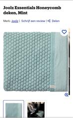 Joolz Essentials Honeycomb Deken Mint 75x100cm, Ophalen, Zo goed als nieuw, 85 tot 100 cm, Deken