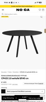 Gebruikte ronde eettafel - hay cph 140 rond, Huis en Inrichting, Tafels | Eettafels, Ophalen of Verzenden