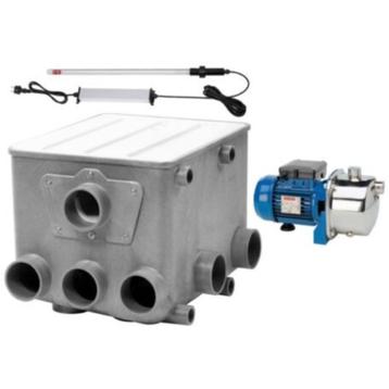 AquaForte Trommelfilter set + Jetpomp beschikbaar voor biedingen