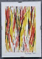 houtgravure uit 1995 van Rob Stegen (Maastricht), Ophalen