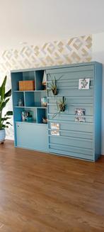 Grote wandkast - tv kast - bureau, Ophalen, Gebruikt, 200 cm of meer, 25 tot 50 cm