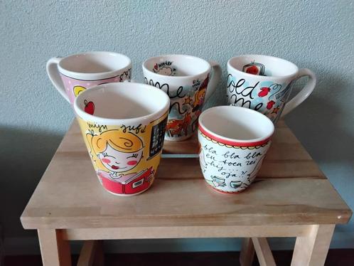 Blond Amsterdam mokken, Huis en Inrichting, Keuken | Servies, Zo goed als nieuw, Kop(pen) en/of Schotel(s), Blond Amsterdam, Aardewerk