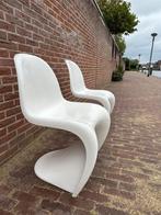 Originele Verner Panton S Chairs (1971), Huis en Inrichting, Stoelen, Ophalen, Gebruikt, Wit, Twee