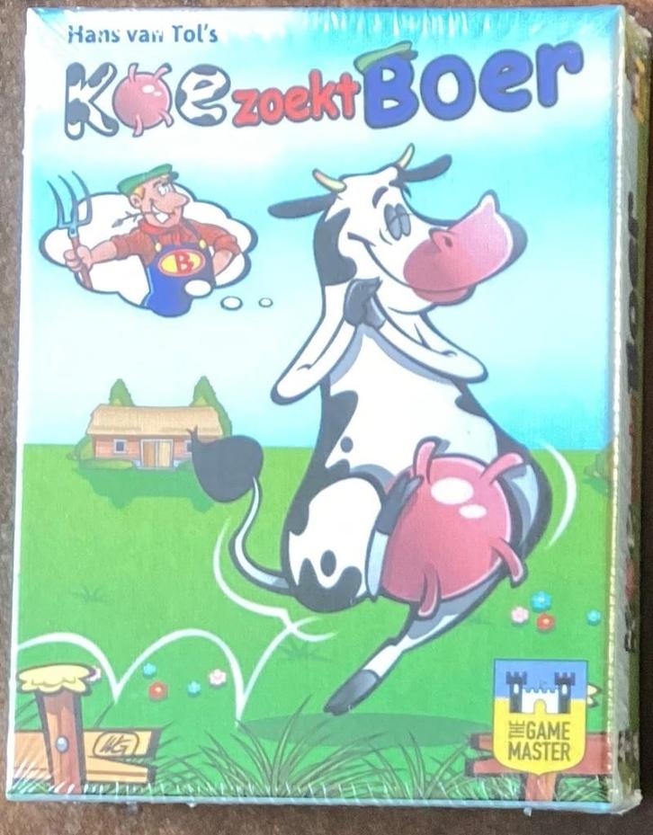 Koe zoekt Boer The Game Master, Hobby en Vrije tijd, Gezelschapsspellen | Kaartspellen, Nieuw, Ophalen of Verzenden