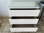 Ikea witte lade kast, Ophalen, Gebruikt, 50 tot 100 cm, 3 of 4 laden