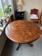 Eettafel uitschuifbaar kersen, Huis en Inrichting, Tafels | Eettafels, Ophalen, Gebruikt, 100 tot 150 cm, Vijf personen of meer