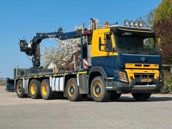 Volvo FM 400 !RIJPLATEN AUTO!10x4!BESTUURBAAR VANAF DE KRAAN, Auto's, Vrachtwagens, Bedrijf, ABS, Achteruitrijcamera, Airconditioning