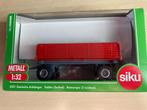 Siku 2551 tweeassige aanhanger metaal nieuw in verpakking, Ophalen of Verzenden, Nieuw, Tractor of Landbouw, SIKU