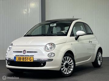Fiat 500 1.2 Lounge [ leder panorama climate LM ] beschikbaar voor biedingen