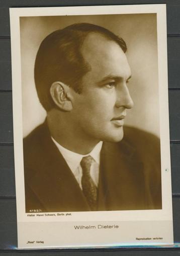 Wilhelm Dieterie Filmster Ross 4192-1 Foto-Ansichtkaart M-17 beschikbaar voor biedingen