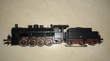 Märklin H0 37559 Stoomlocomotief met getrokken tender, Dig. beschikbaar voor biedingen