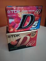 TDK D60 10stuks Nieuw, 2 t/m 25 bandjes, Overige genres, Ophalen of Verzenden, Nieuw in verpakking