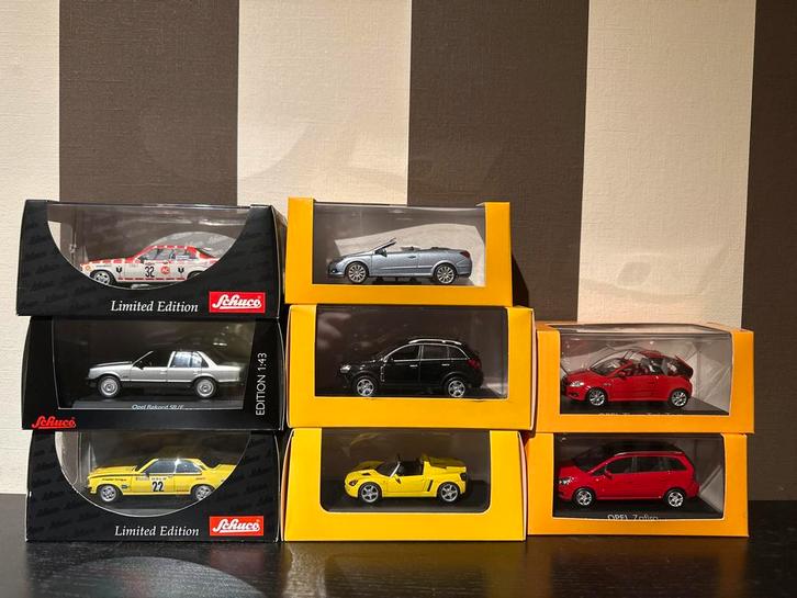 Opel Modelauto's 1:43 - Diverse Modellen, Hobby en Vrije tijd, Modelauto's | 1:18, Zo goed als nieuw, Auto, Ophalen of Verzenden