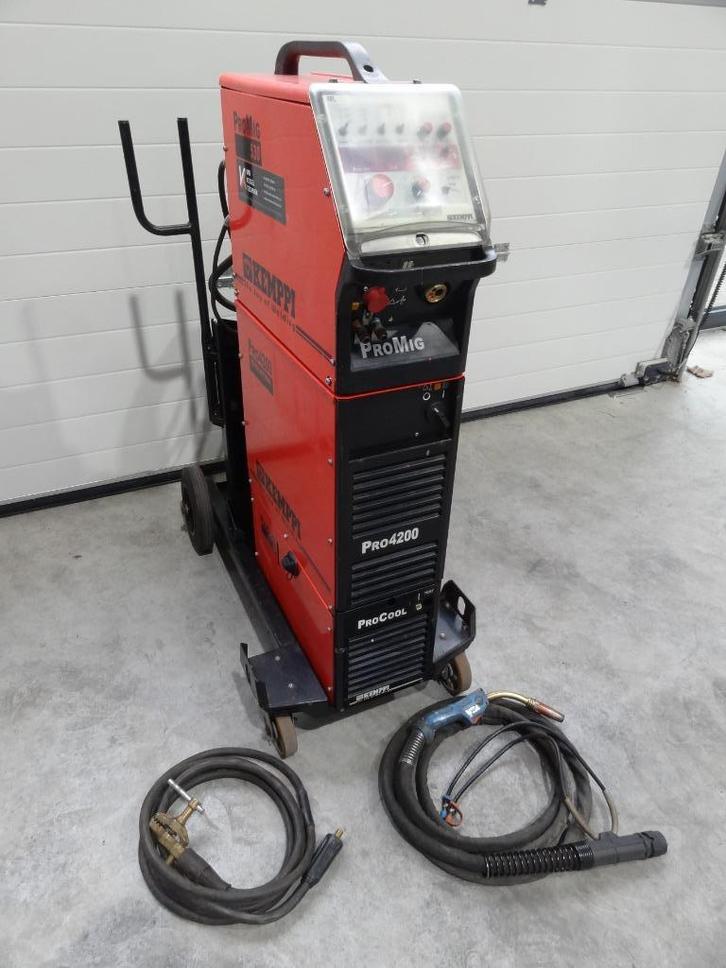 Mig/Mag lasapparaat Kemppi Pro 4200 Evolution Puls WTGK, Doe-het-zelf en Verbouw, Gereedschap | Lasapparaten, Zo goed als nieuw