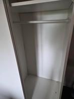Witte Kleerkast - Kledingkast met hangruimte, Overige materialen, 100 tot 150 cm, 200 cm of meer, Met hangruimte
