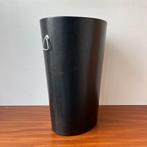 Faux leather skai leer prullenbak Lucari jaren 50 60, Overige materialen, Gebruikt, 50 tot 75 cm, Ophalen of Verzenden