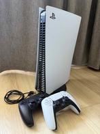 Sony PlayStation 5 Digital met 2 Dual Sense controller, Ophalen of Verzenden, Zo goed als nieuw, Playstation 5 Digital