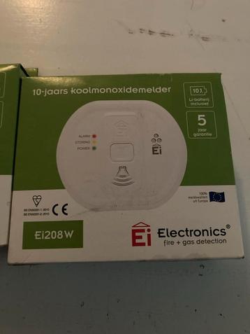 Ei208W Koolmonoxidemelder - 10 Jaar 3x beschikbaar voor biedingen