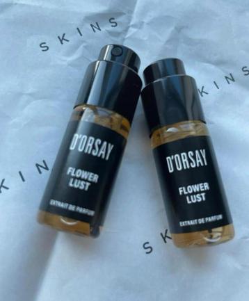 2x 5ml D'ORSAY Flower Lust - Extract de Parfum beschikbaar voor biedingen