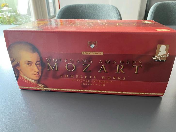 Mozart Complete Workshop - 170 CD's - Prima Staat!, Cd's en Dvd's, Cd's | Klassiek, Zo goed als nieuw, Overige typen, Classicisme