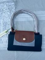 Longchamp Le Pliage - Nieuw - Maat M - Navy Blue, Sieraden, Tassen en Uiterlijk, Portemonnees, Verzenden, Nieuw, Blauw, Overige merken