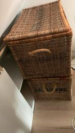 Rieten Manden New York 1928 Riviera Maison, Overige materialen, Gebruikt, 50 tot 100 cm, 50 tot 75 cm