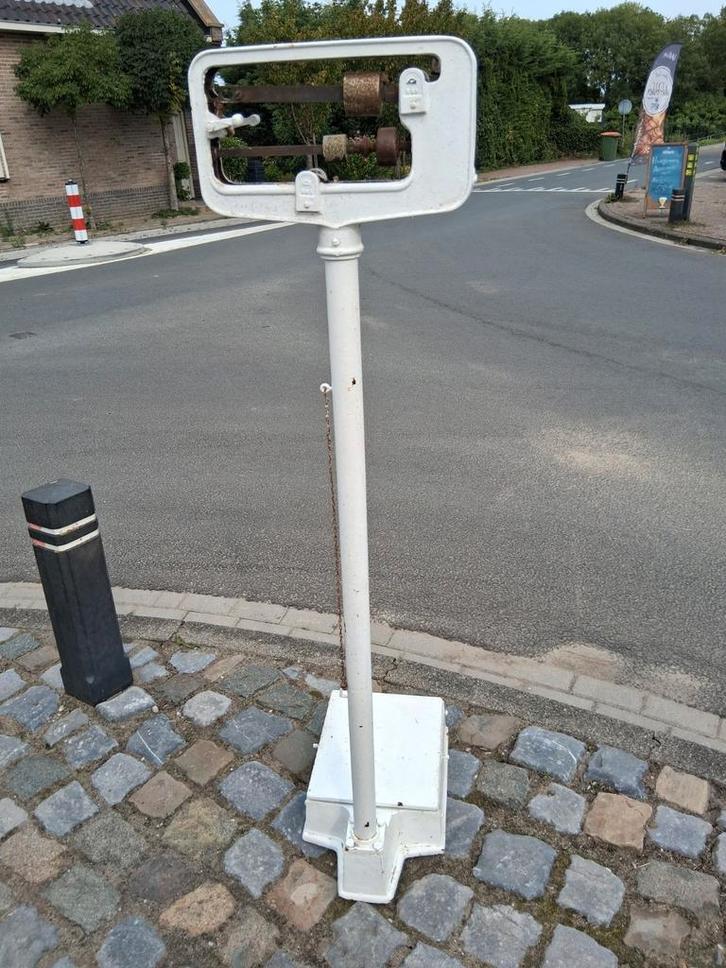 Antieke Garvens Wolfel Weegschaal, Antiek en Kunst, Antiek | Kantoor en Zakelijk, Ophalen