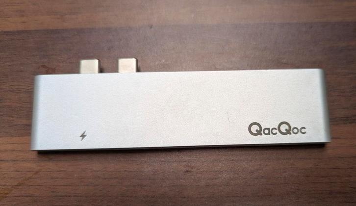 Universele Laptop Adapter - QacQoc, Computers en Software, Dockingstations, Gebruikt, Docking station, Laptop, Tablet, Telefoon