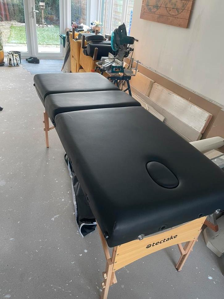 Professionele Tectake massagetafel, Sport en Fitness, Massageproducten, Zo goed als nieuw, Massagetafel, Ophalen