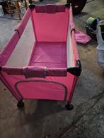 Roze Koelstra Campingbedje - Ideaal voor onderweg!, Ophalen, Gebruikt, Minder dan 140 cm, Minder dan 70 cm