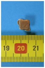 Antieke gouden manchetknopen/frontknopen klavertjes, Verzenden, Goud