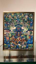 Bali handmade kleurrijk schilderijtje, Ophalen of Verzenden