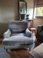 Prachtige grote Hoffz fauteuil stoel loveseat, Ophalen, Zo goed als nieuw, 75 tot 100 cm, Stof