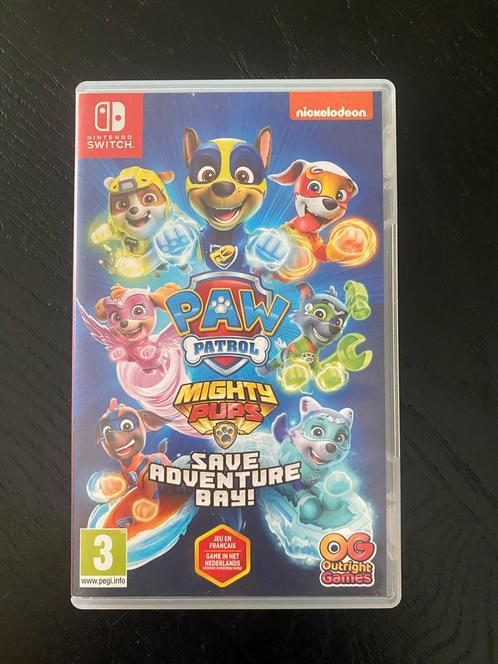 Paw Patrol: Mighty Pups - Nintendo Switch, Spelcomputers en Games, Games | Nintendo Switch, Zo goed als nieuw, Avontuur en Actie