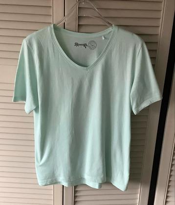 Mintgroen T-shirt Maat L beschikbaar voor biedingen