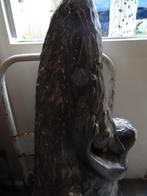 Staande dame omhelst door zwaan, Antiek en Kunst, Kunst | Beelden en Houtsnijwerken, Ophalen