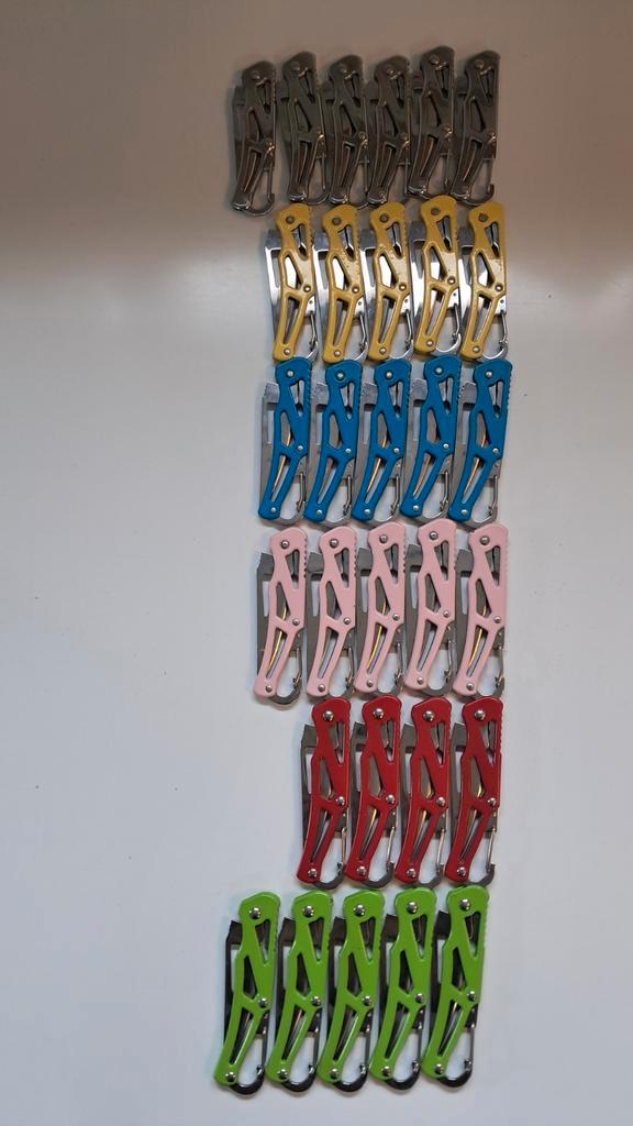 Zakmes - Diverse Kleuren, Caravans en Kamperen, Kampeergereedschap, Nieuw, Ophalen of Verzenden