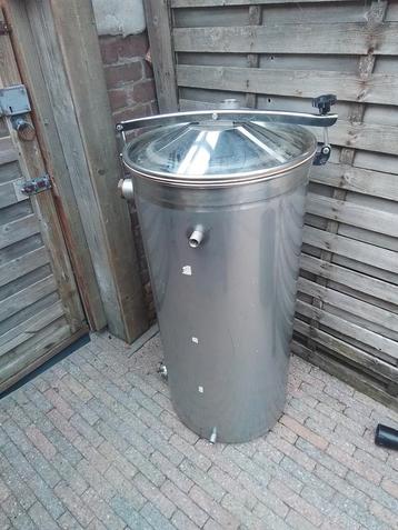 RVS Vat 200 Liter - 316 RVS  beschikbaar voor biedingen