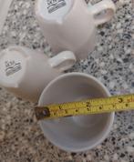 3 Douwe Egberts bekers kopjes Mosa Design Nikolai Carels, Keramiek, Ophalen of Verzenden, Zo goed als nieuw, Overige stijlen